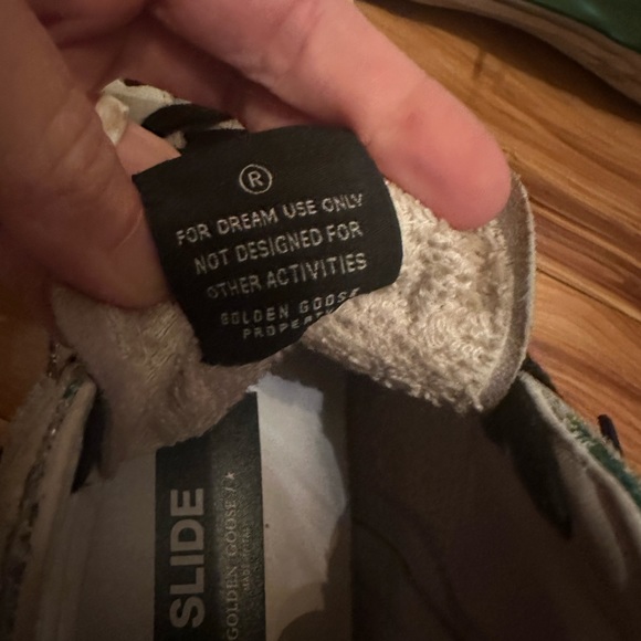 Golden Goose Slide size 37 orange green silver - Picture 6 of 6